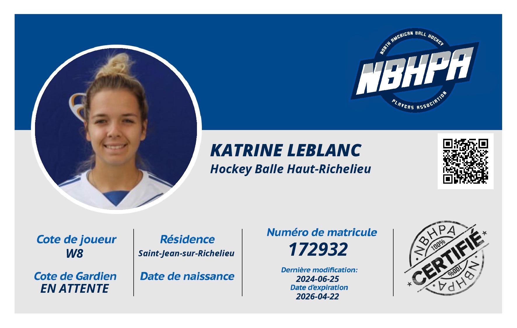 Katrine Leblanc