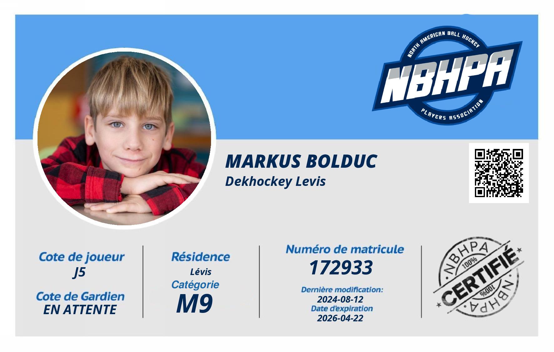 Markus Bolduc