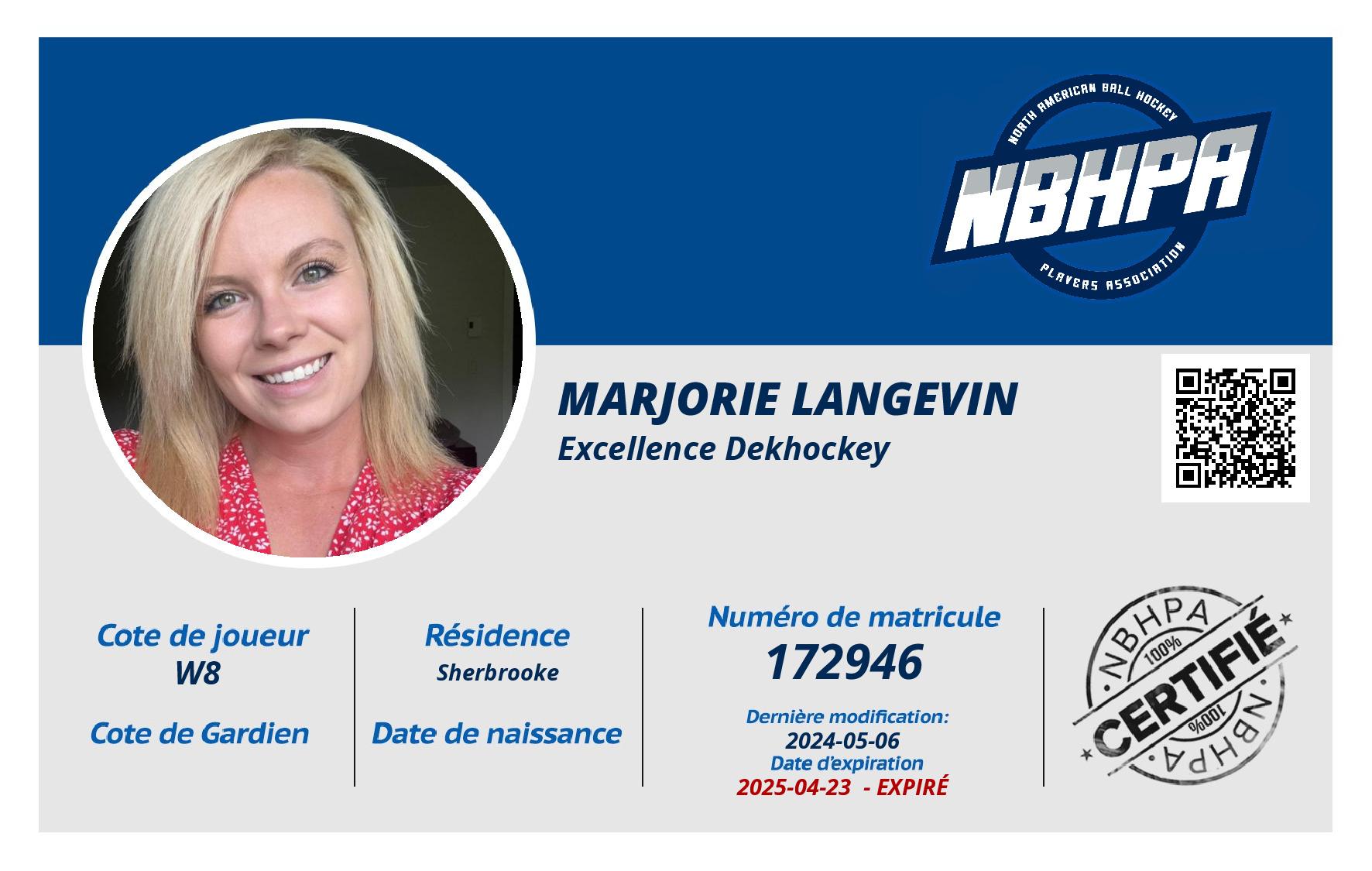 Marjorie Langevin