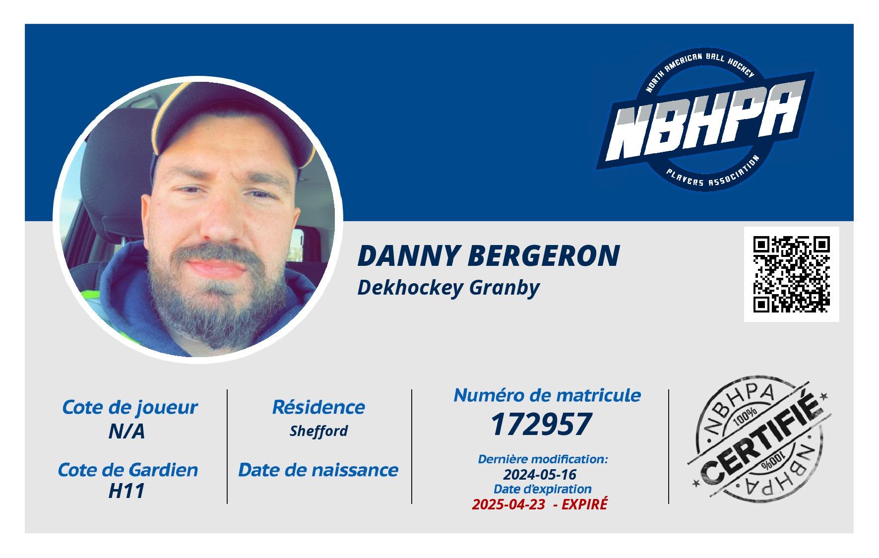 Danny Bergeron