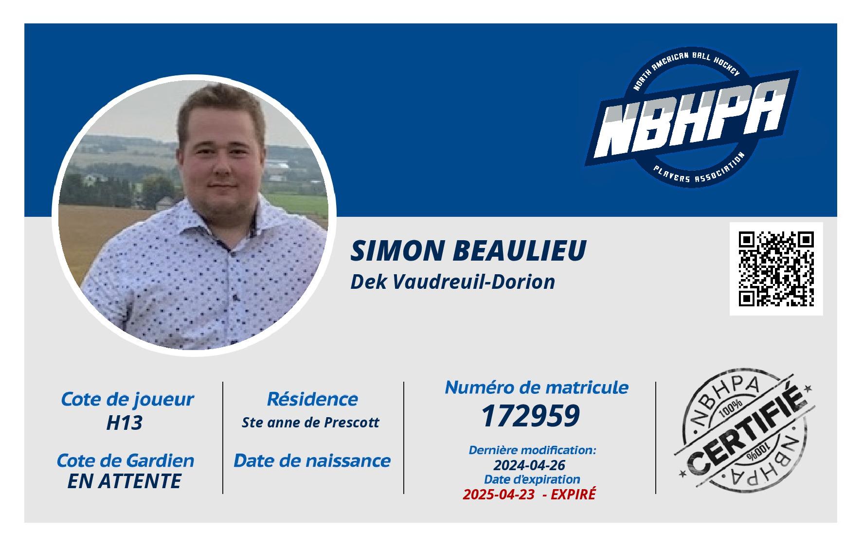 Simon Beaulieu
