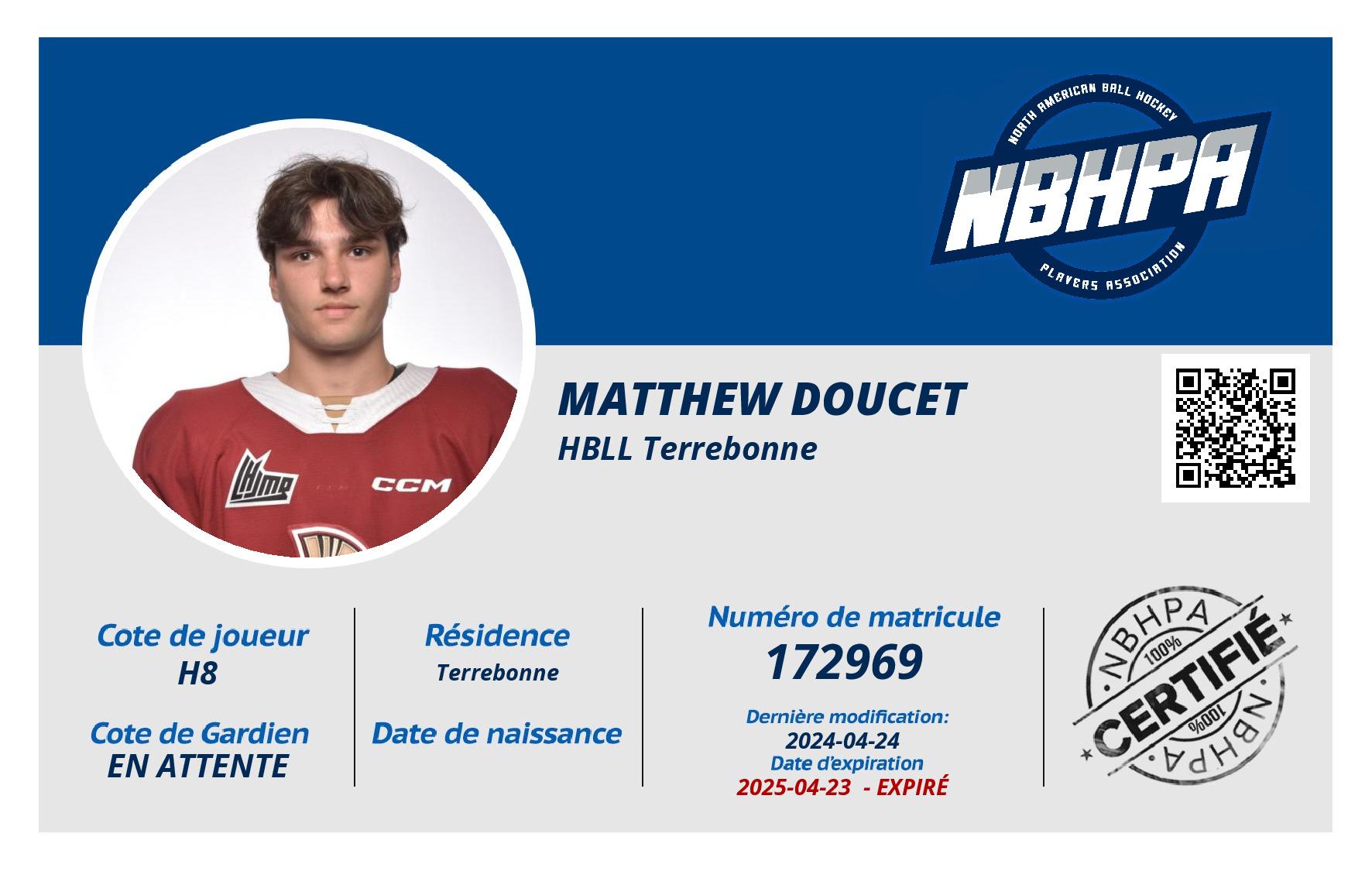 Matthew Doucet