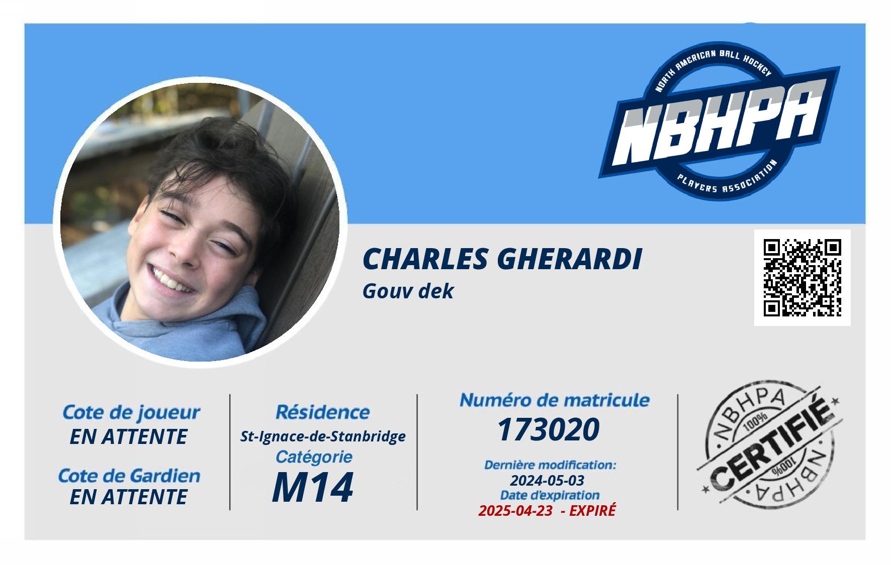 Charles Gherardi