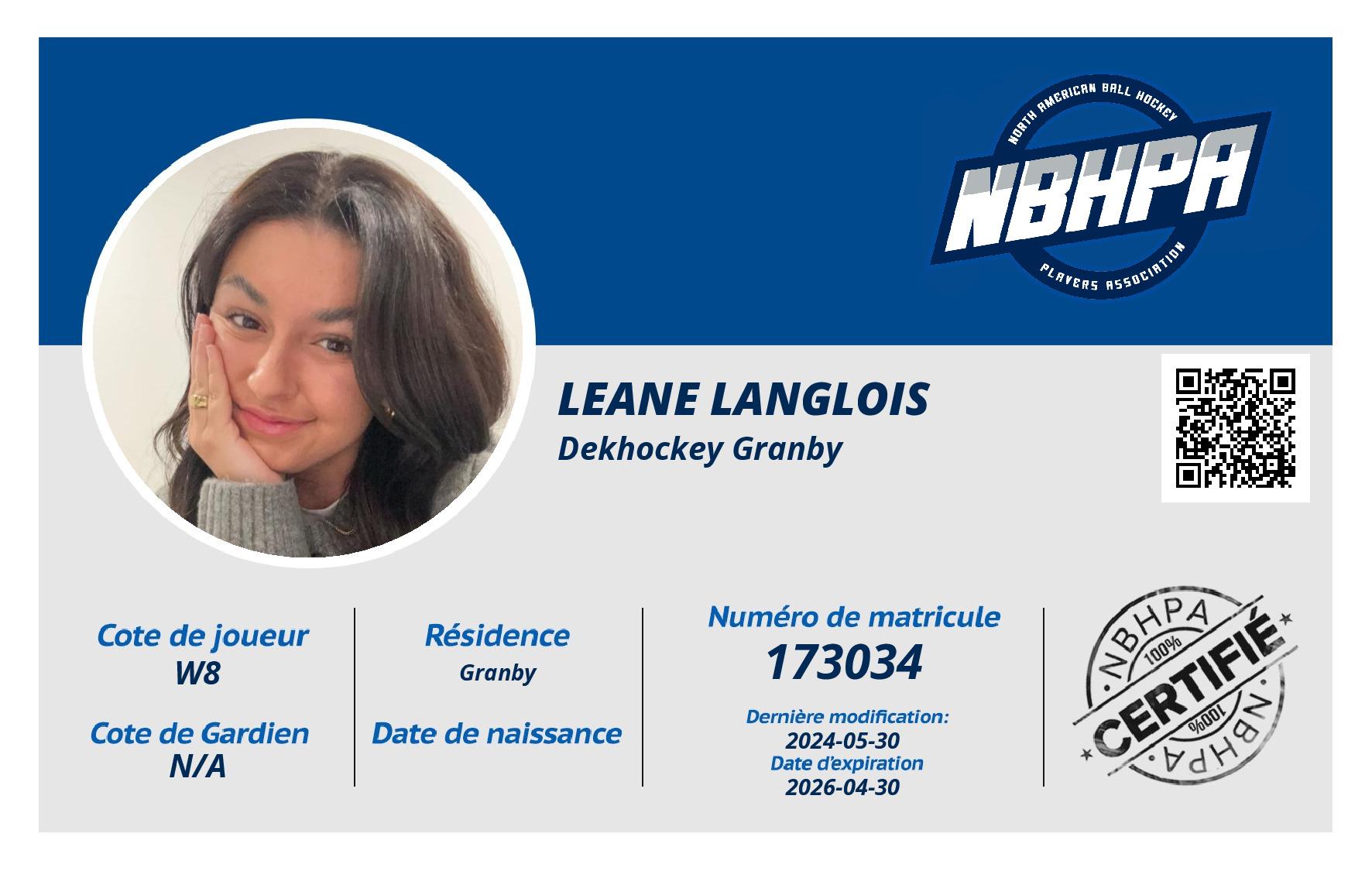 Leane Langlois