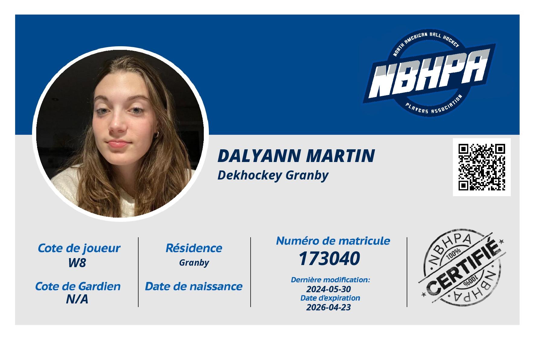 Dalyann Martin