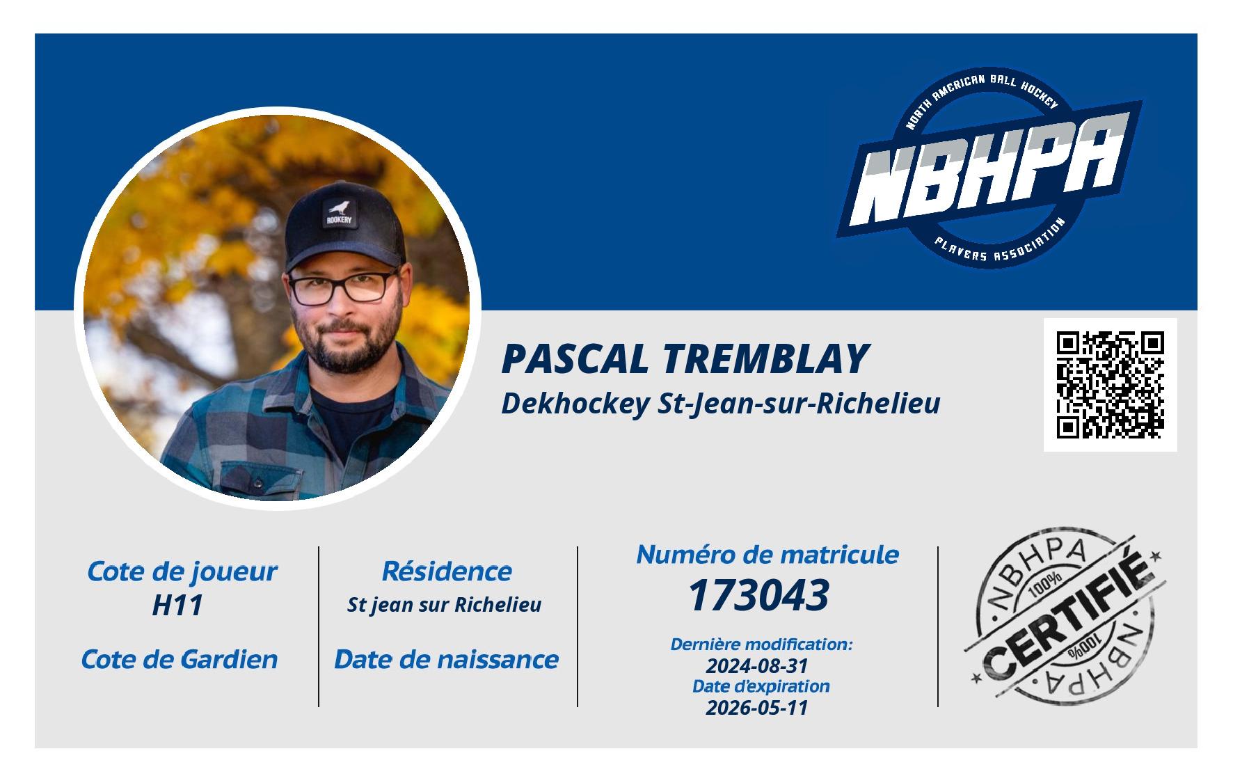 Pascal Tremblay
