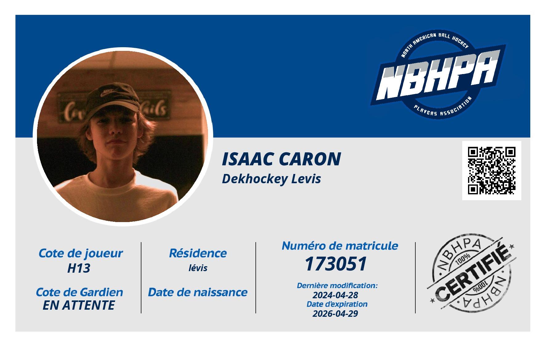 Isaac Caron