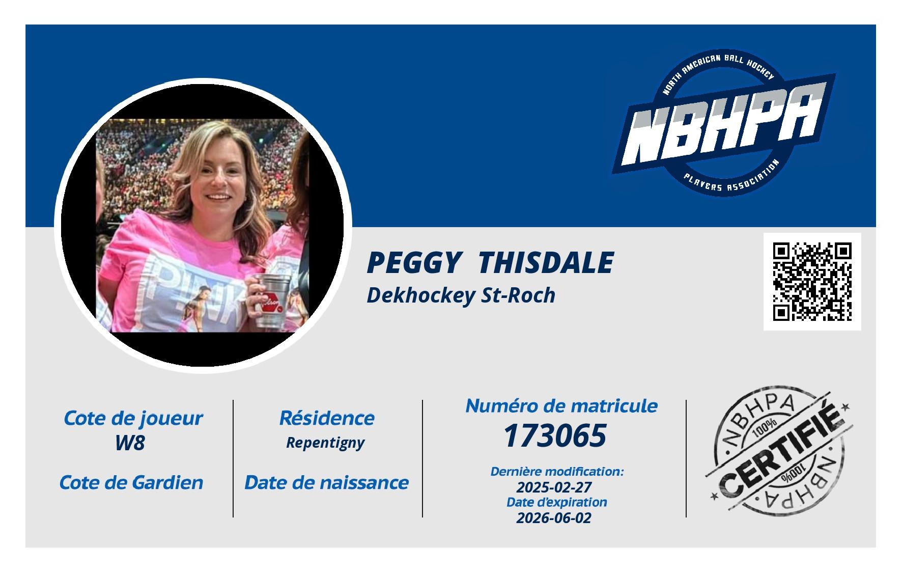 Peggy  Thisdale 