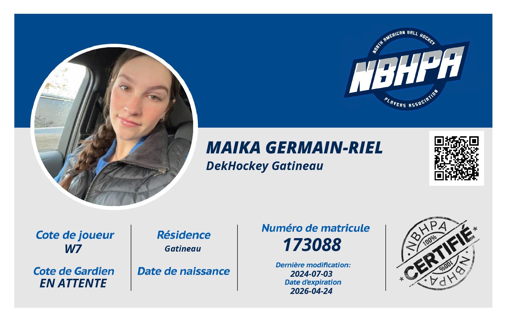 Maika Germain-Riel