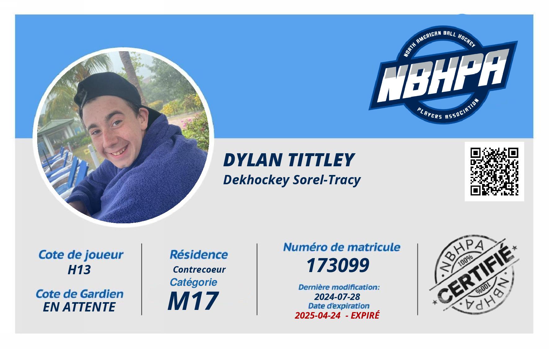 Dylan Tittley