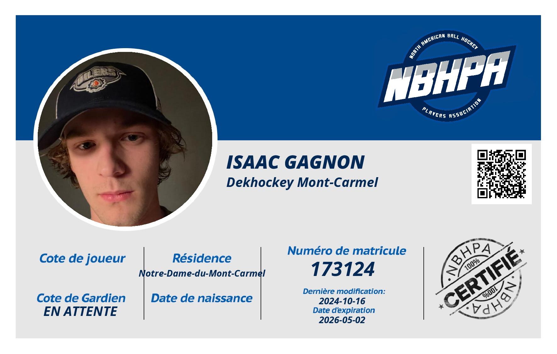 Isaac Gagnon