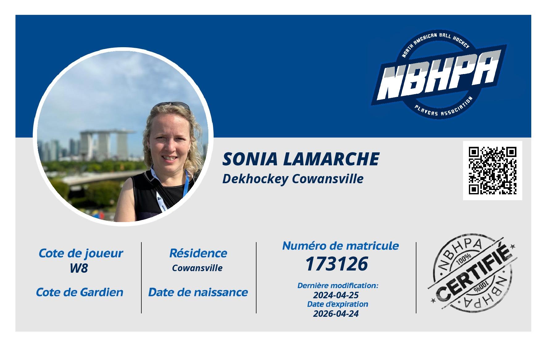 Sonia Lamarche