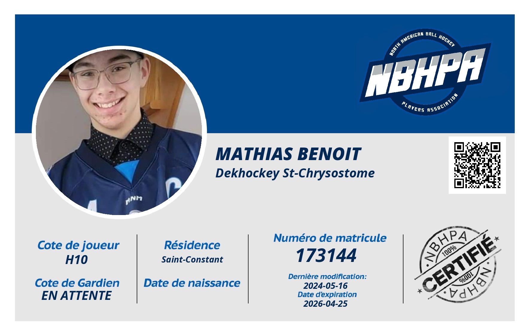 Mathias Benoit 