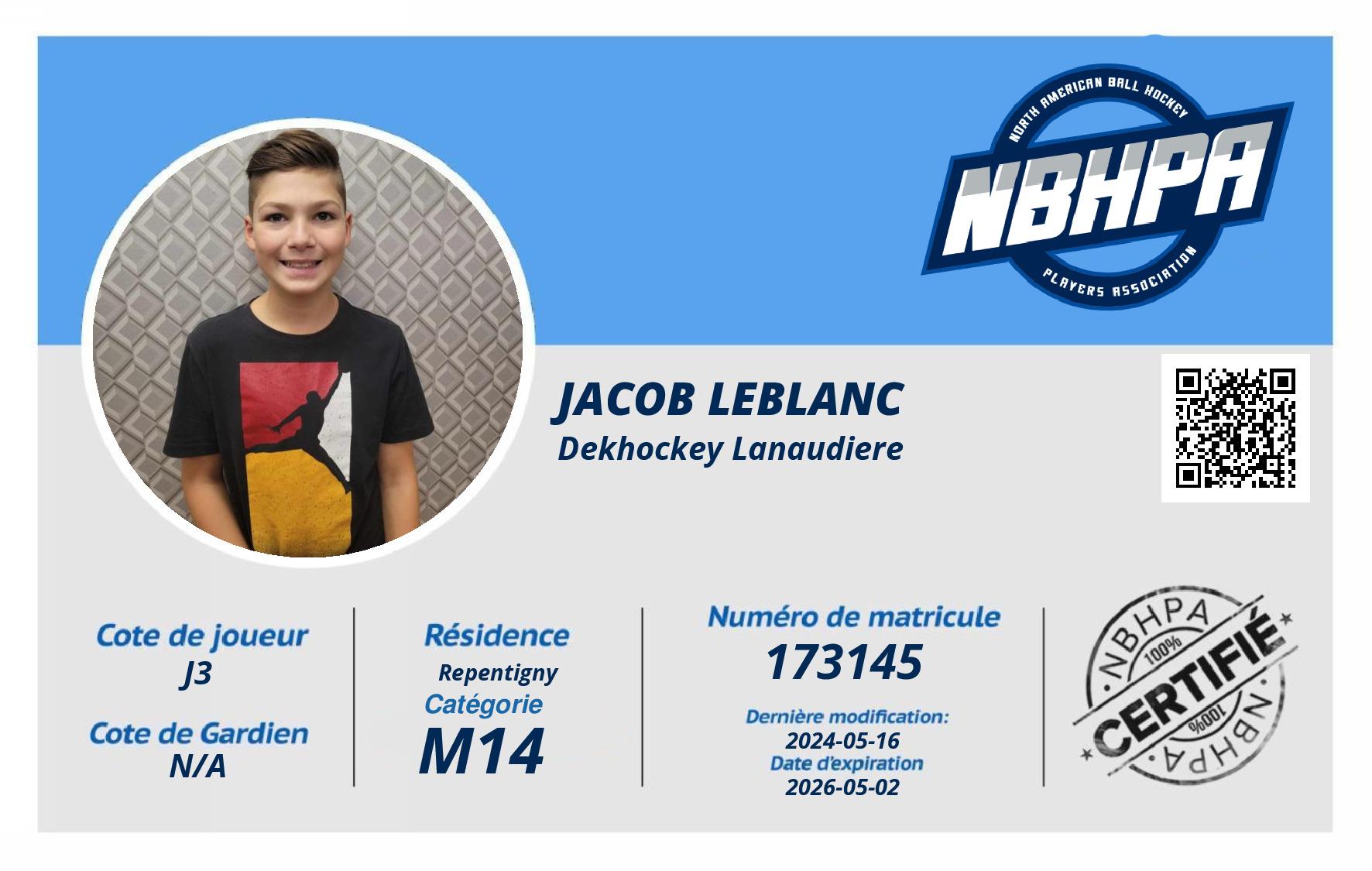 Jacob Leblanc