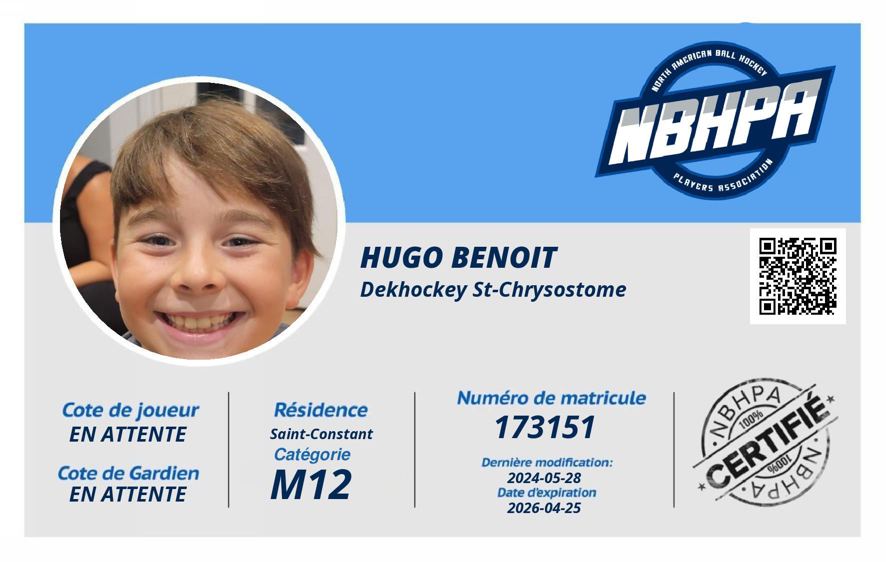 Hugo Benoit