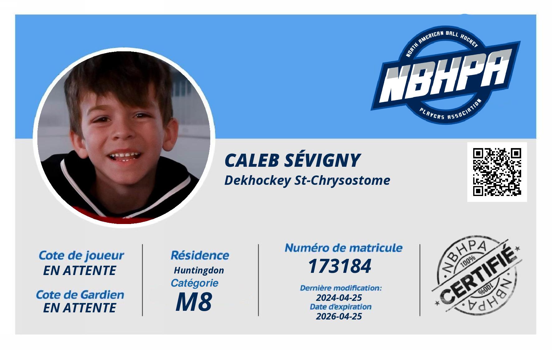Caleb Sévigny 