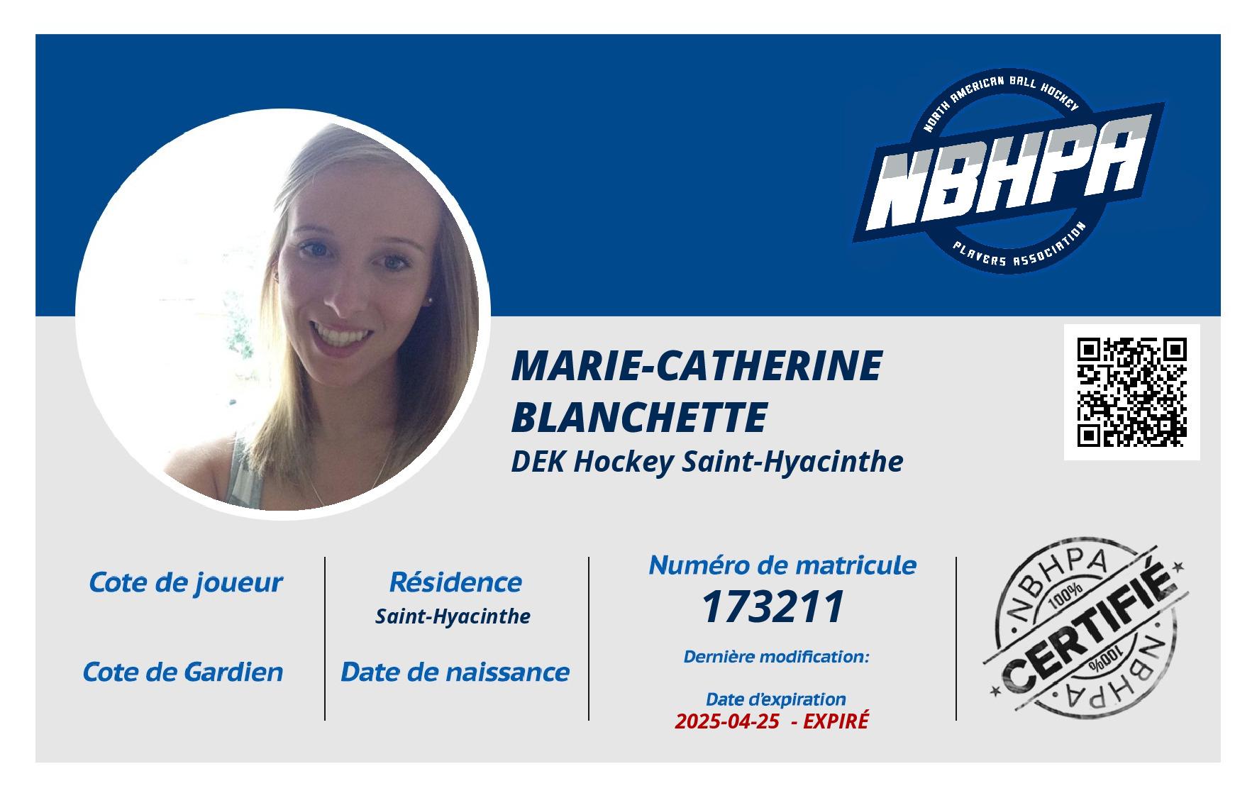 Marie-Catherine Blanchette