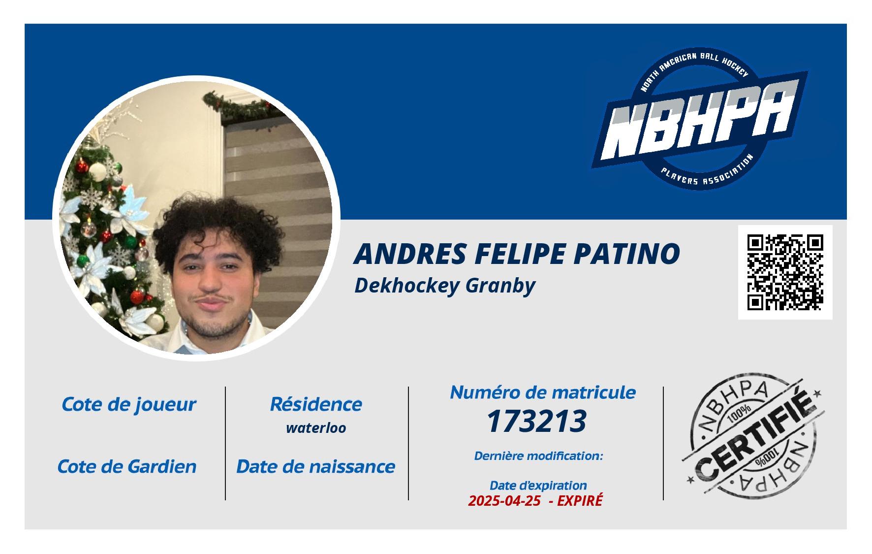 Andres Felipe Patino
