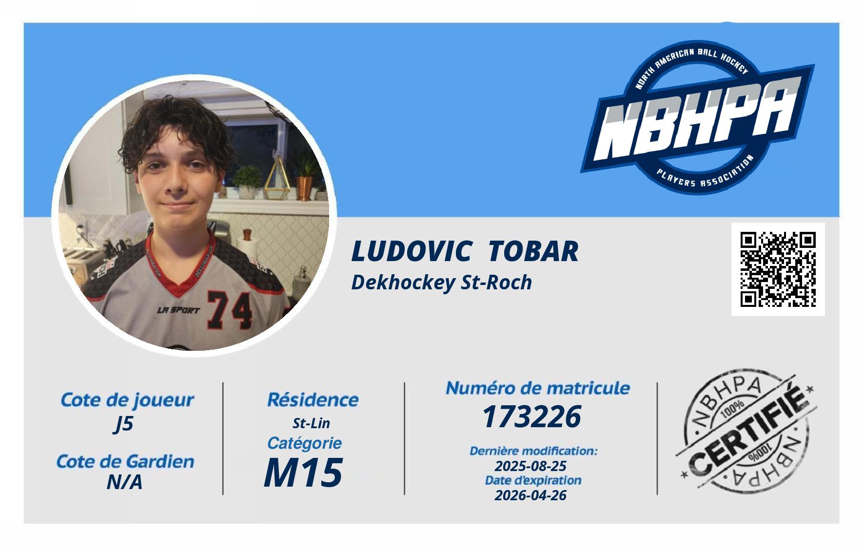 Ludovic  Tobar