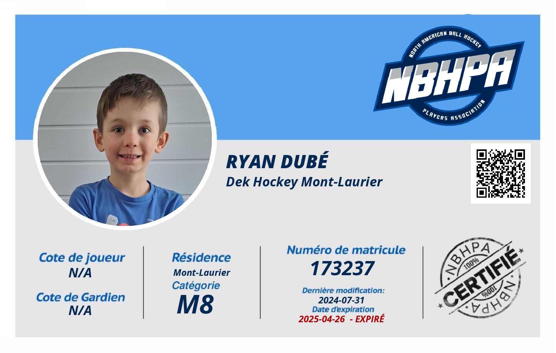 Ryan Dubé 