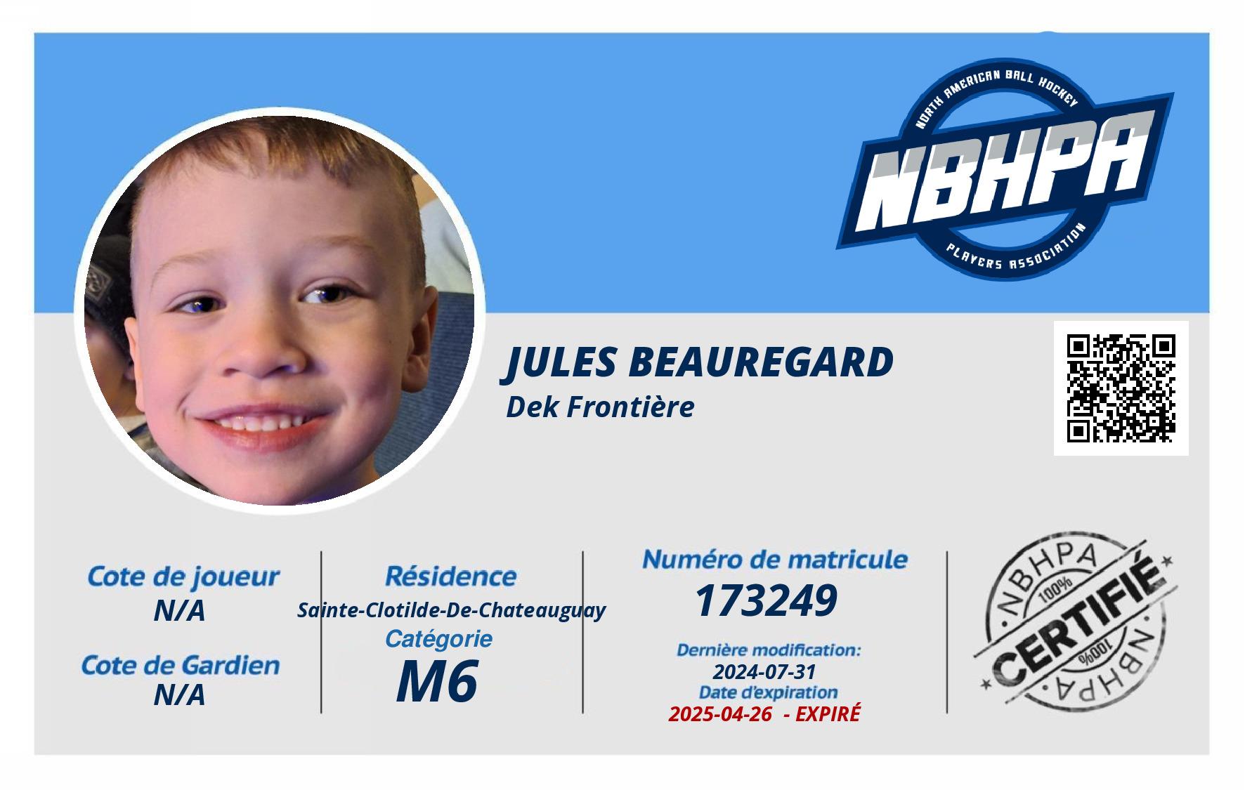 Jules Beauregard 