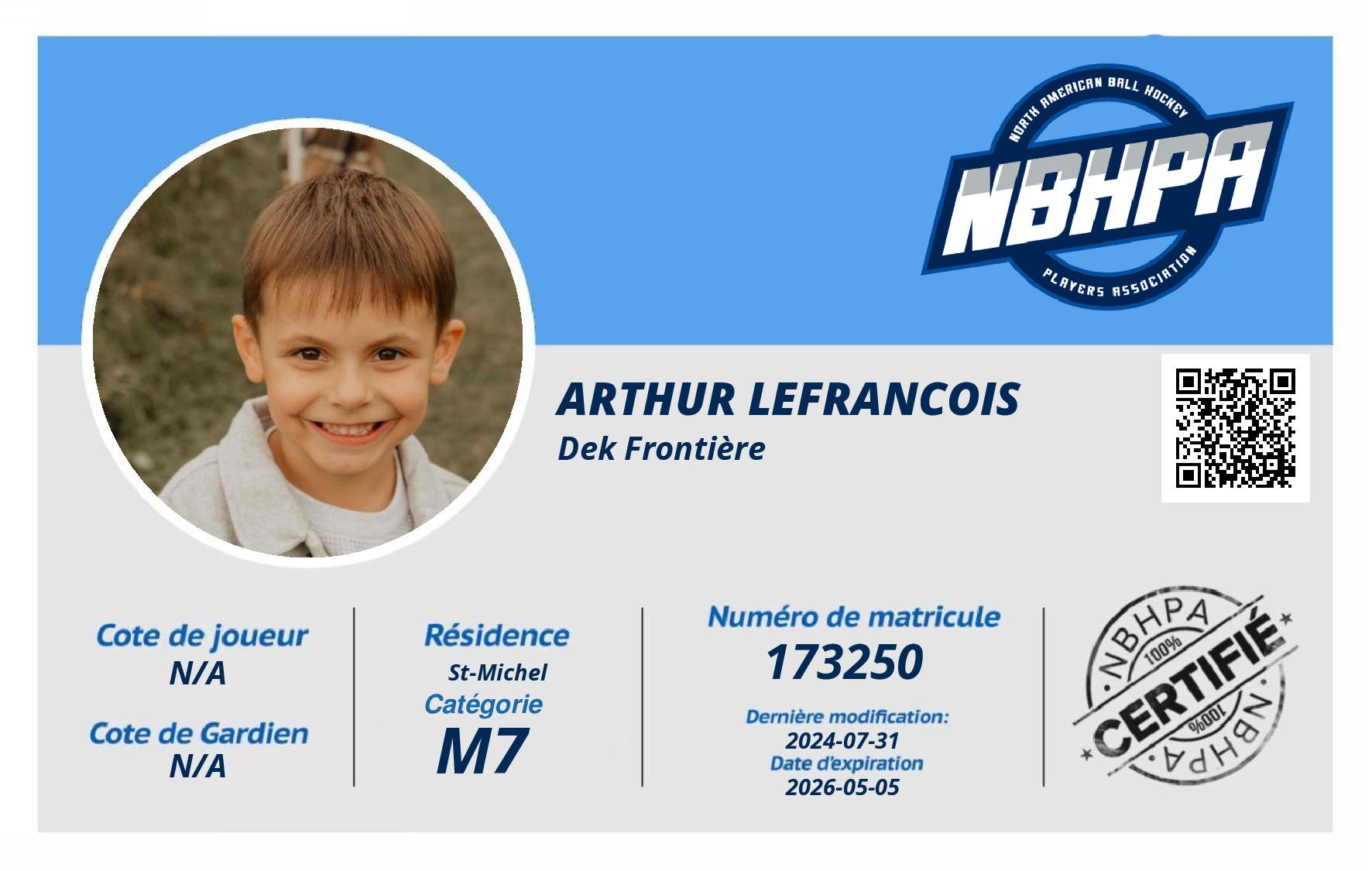 Arthur Lefrancois