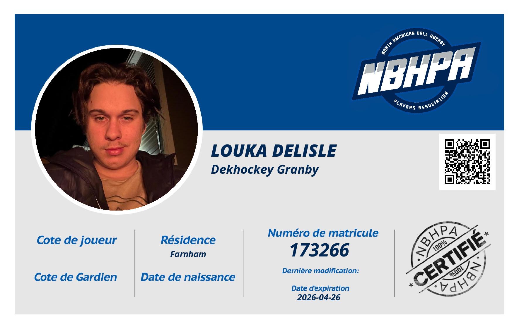 Louka Delisle