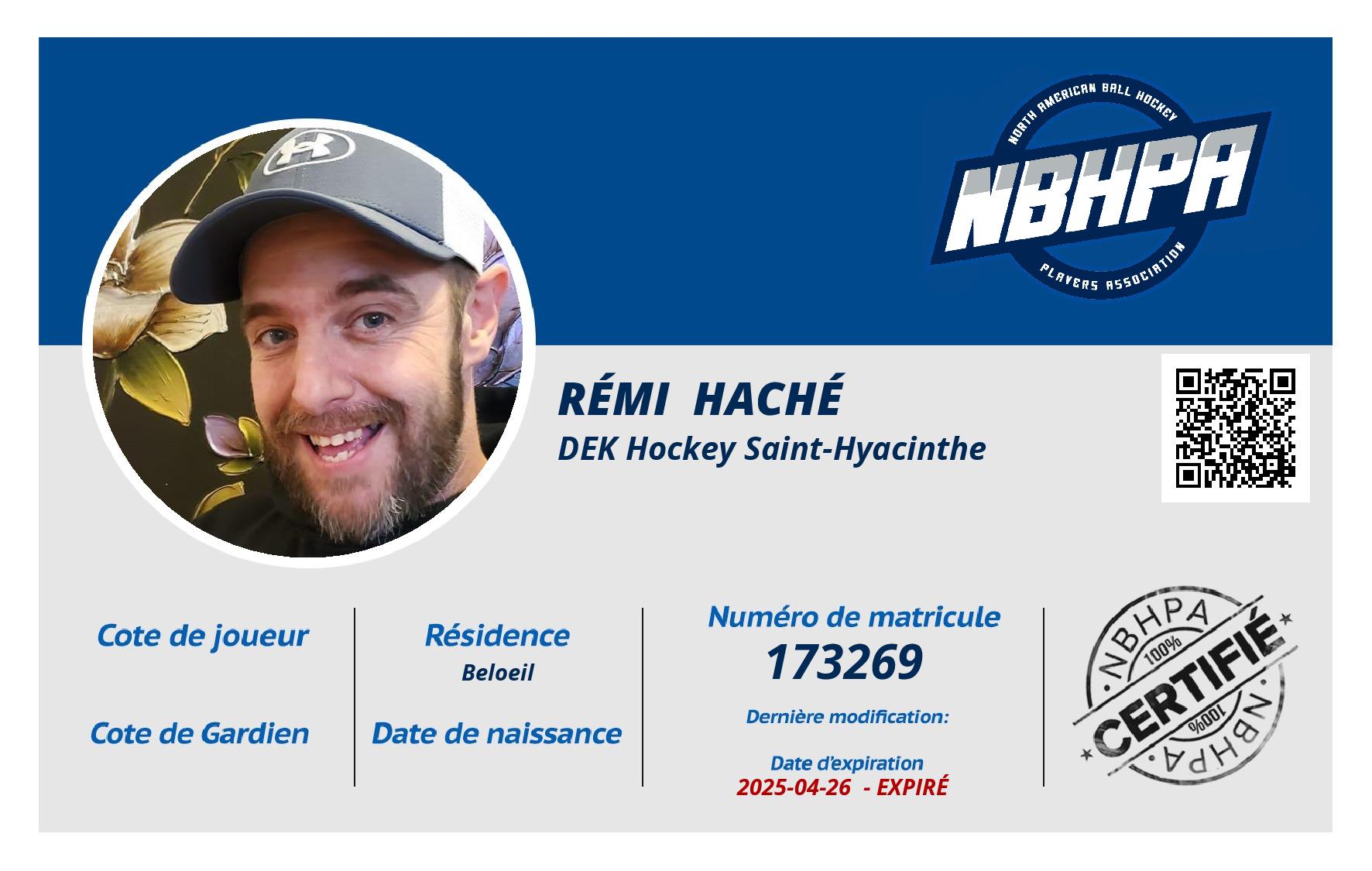 Rémi  Haché