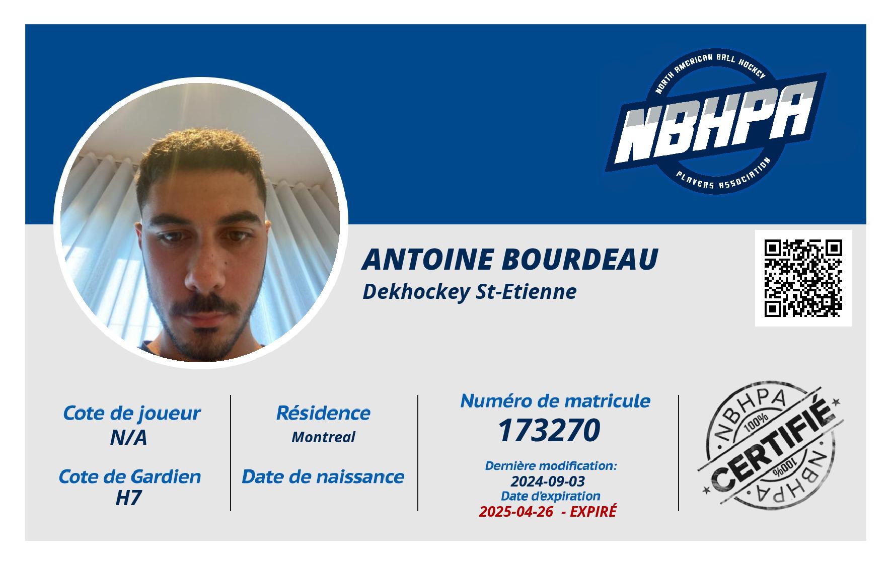 Antoine Bourdeau