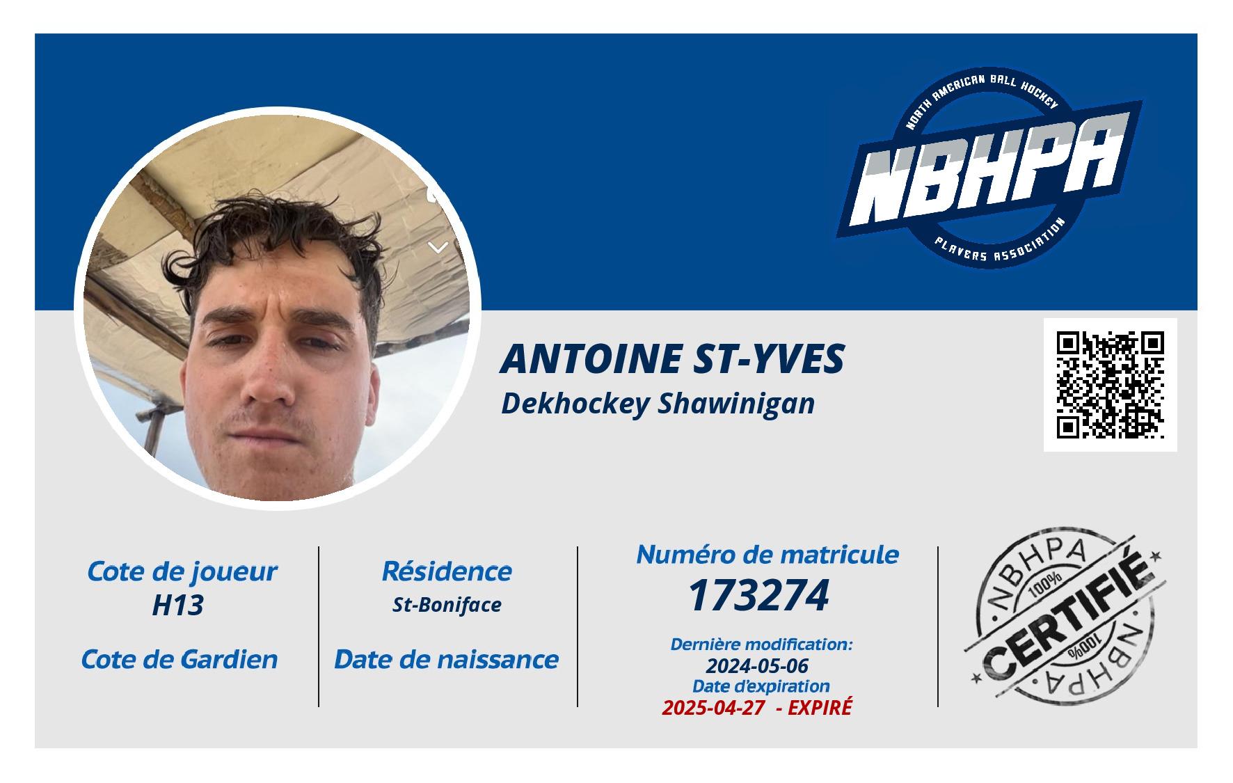 Antoine St-Yves