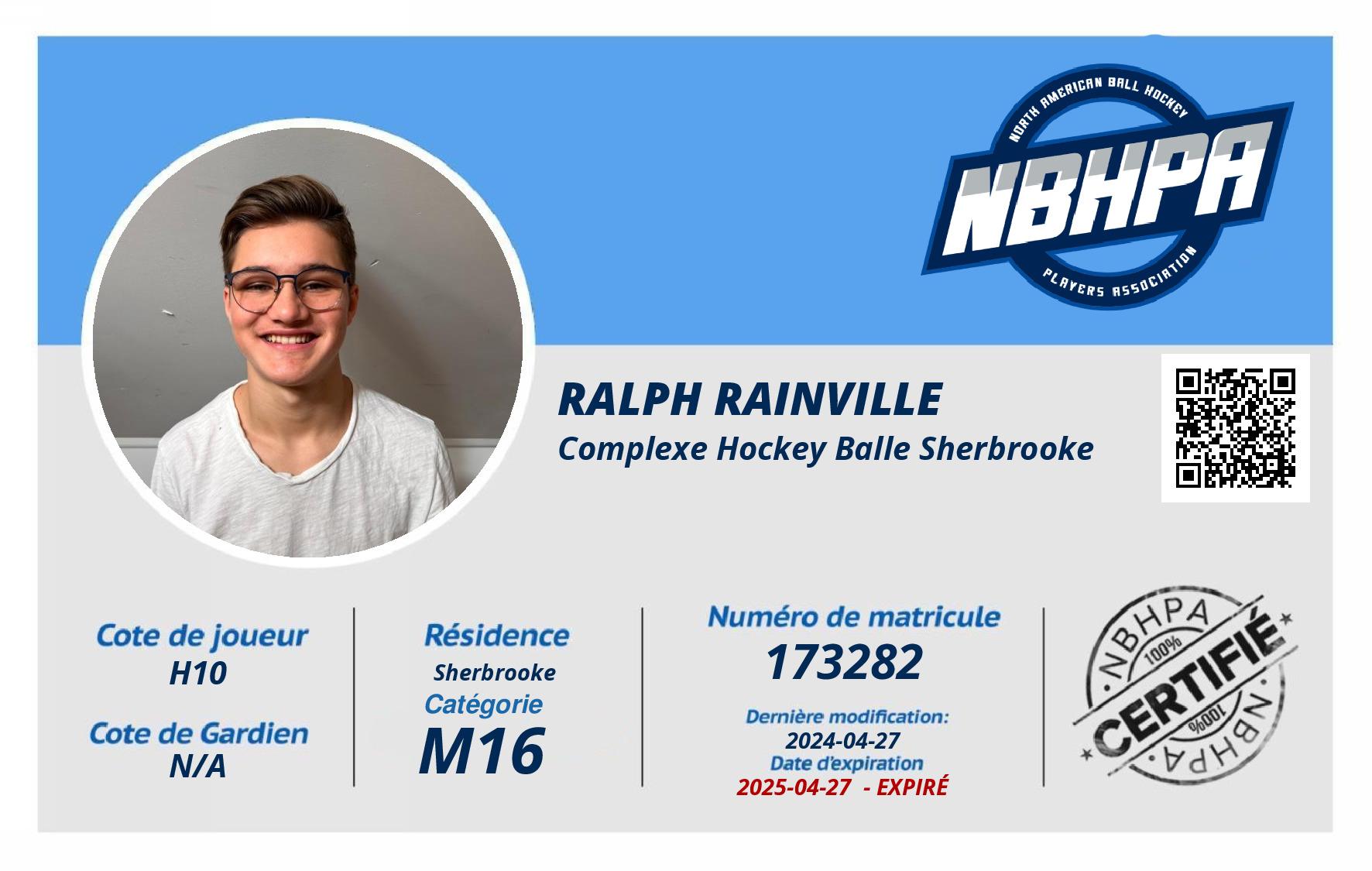 Ralph Rainville