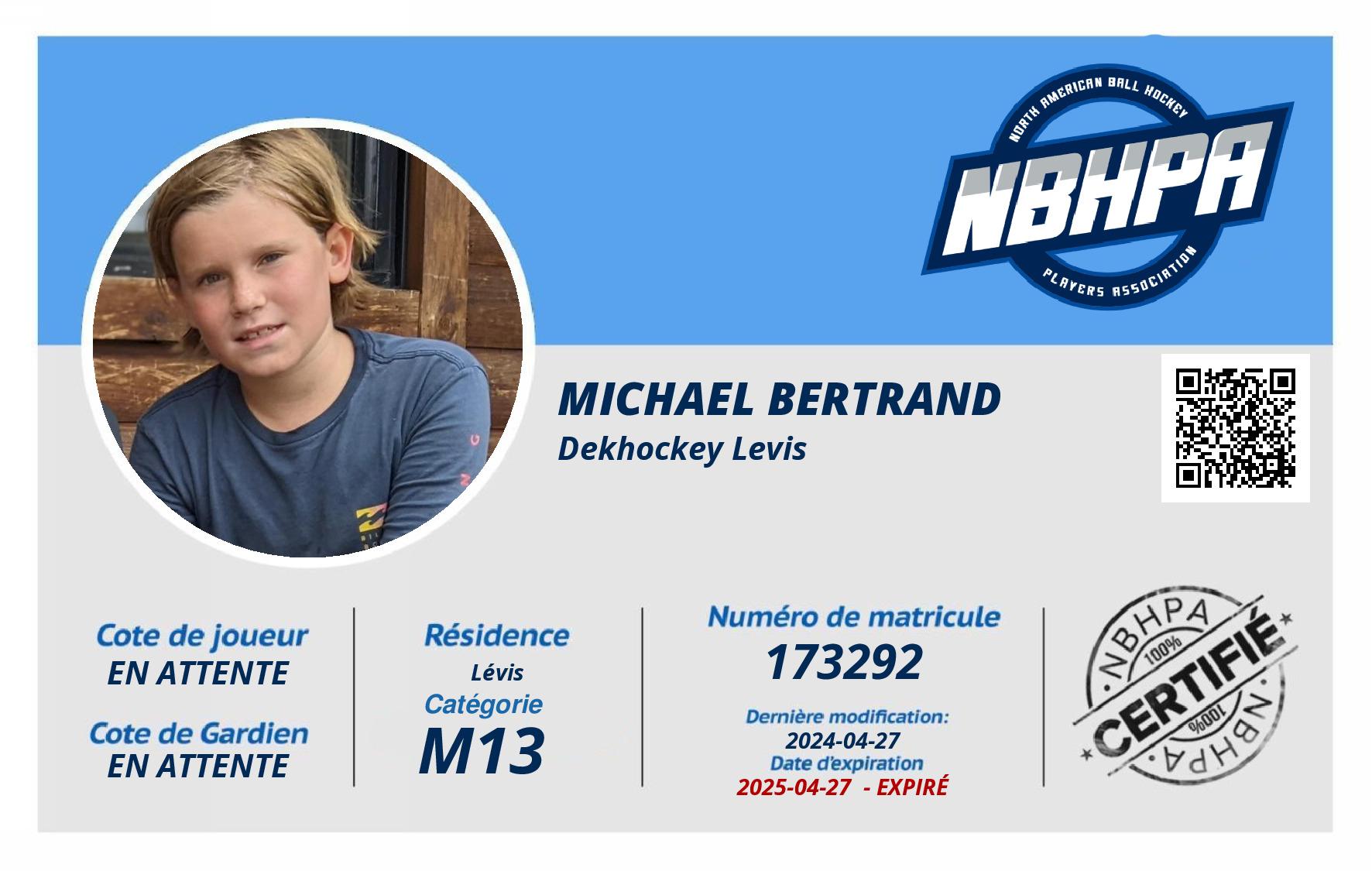 Michael Bertrand