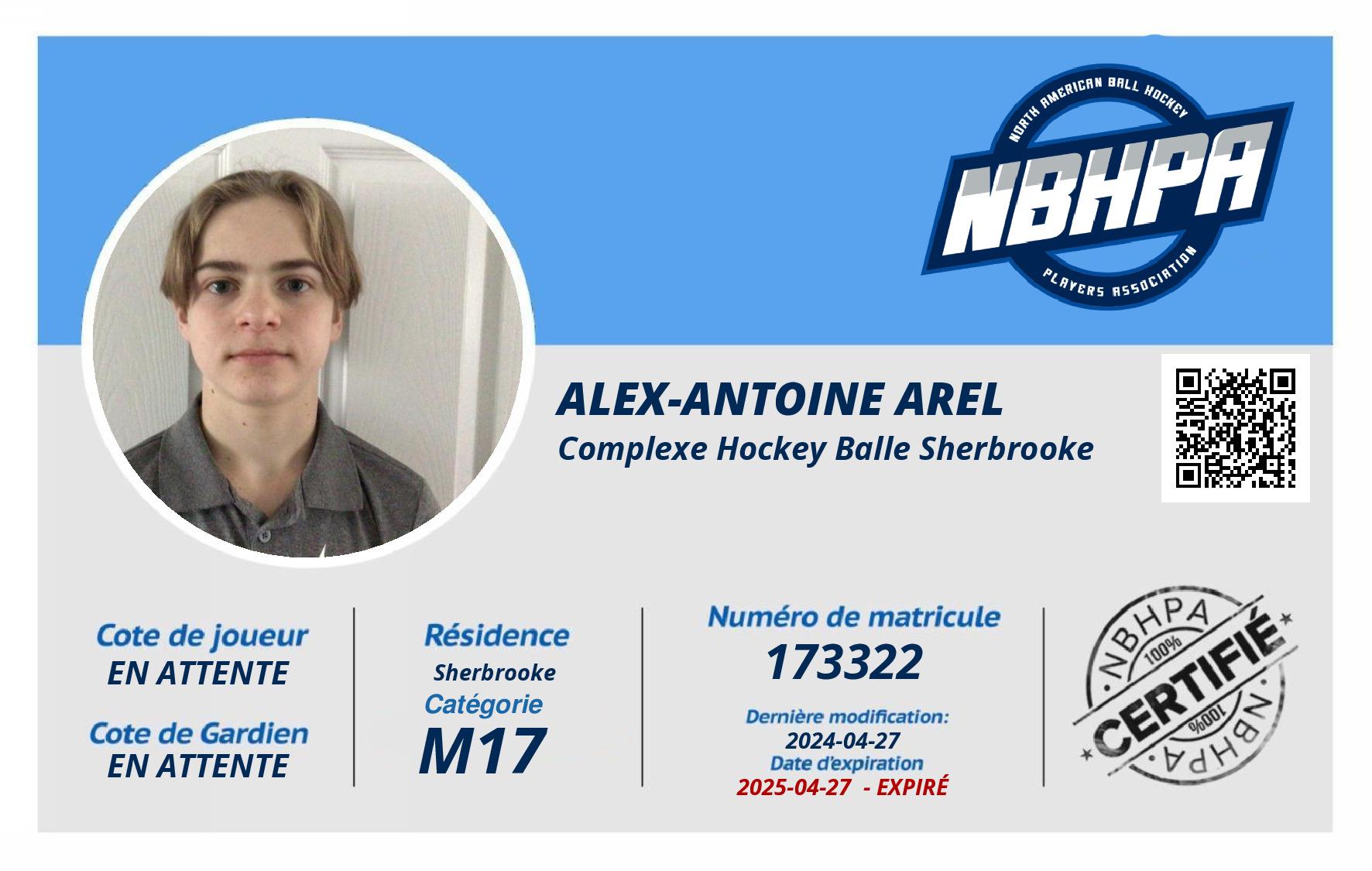 Alex-Antoine Arel