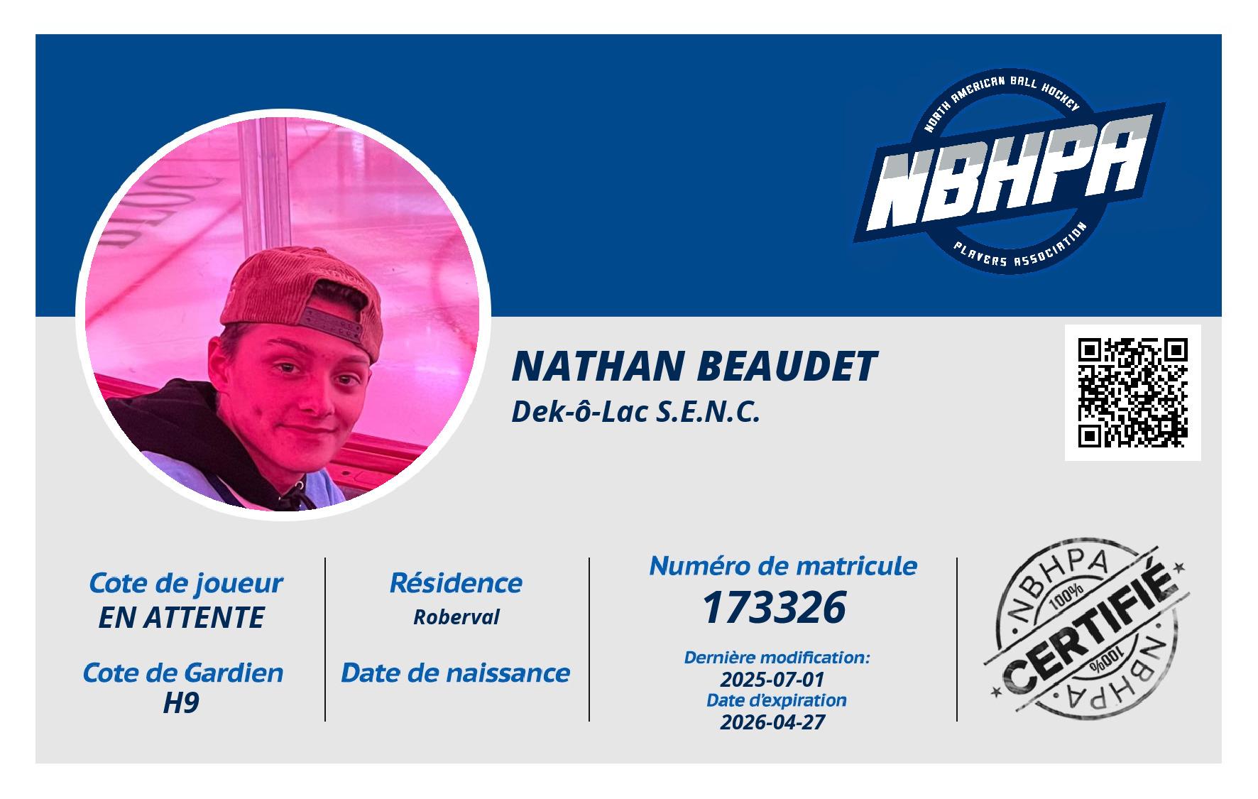 Nathan Beaudet 