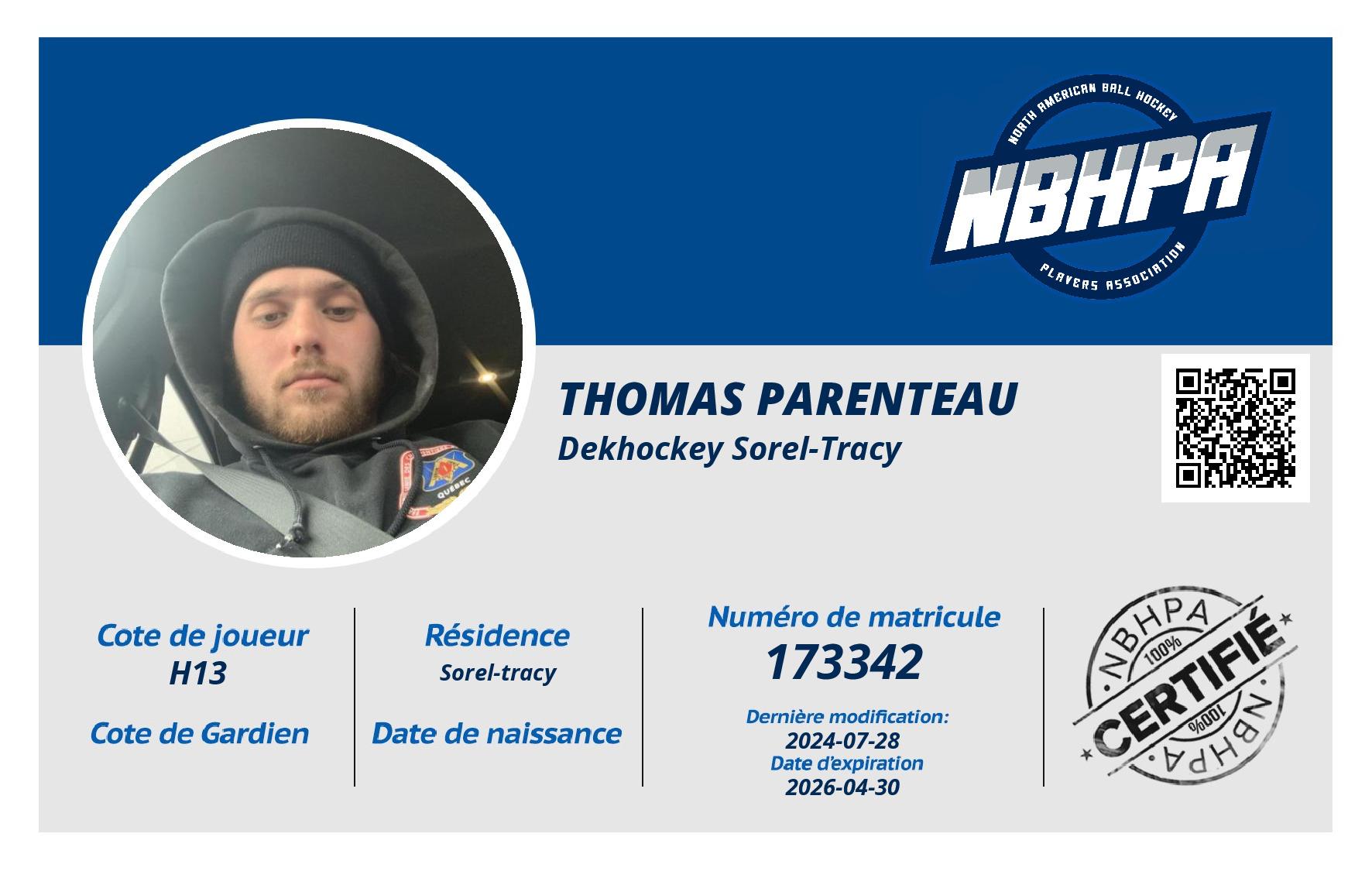 Thomas Parenteau