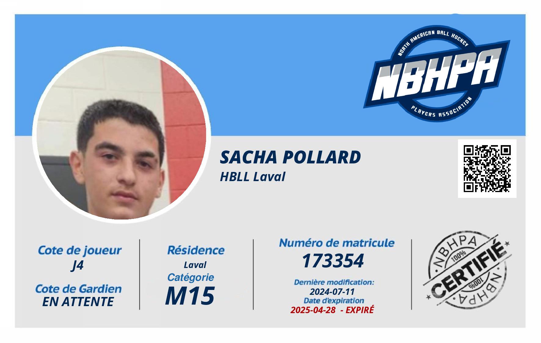 Sacha Pollard 