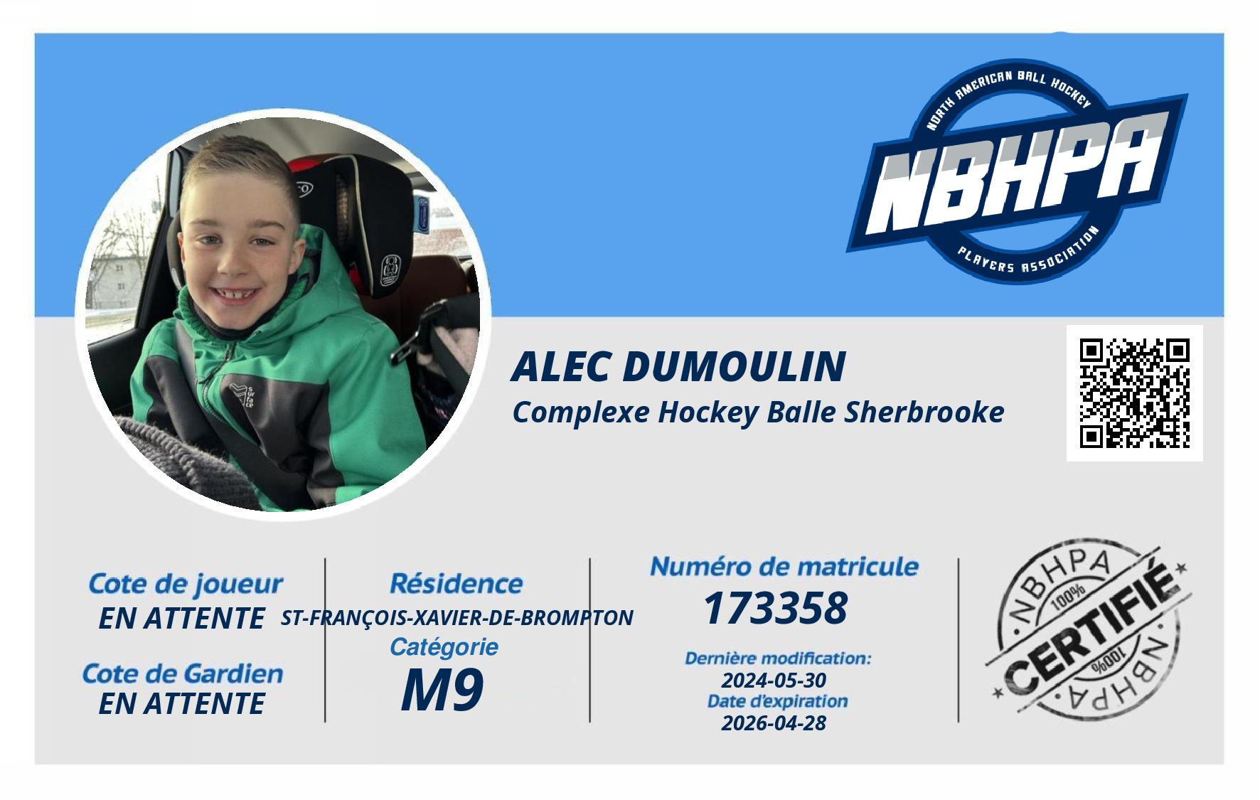 Alec Dumoulin