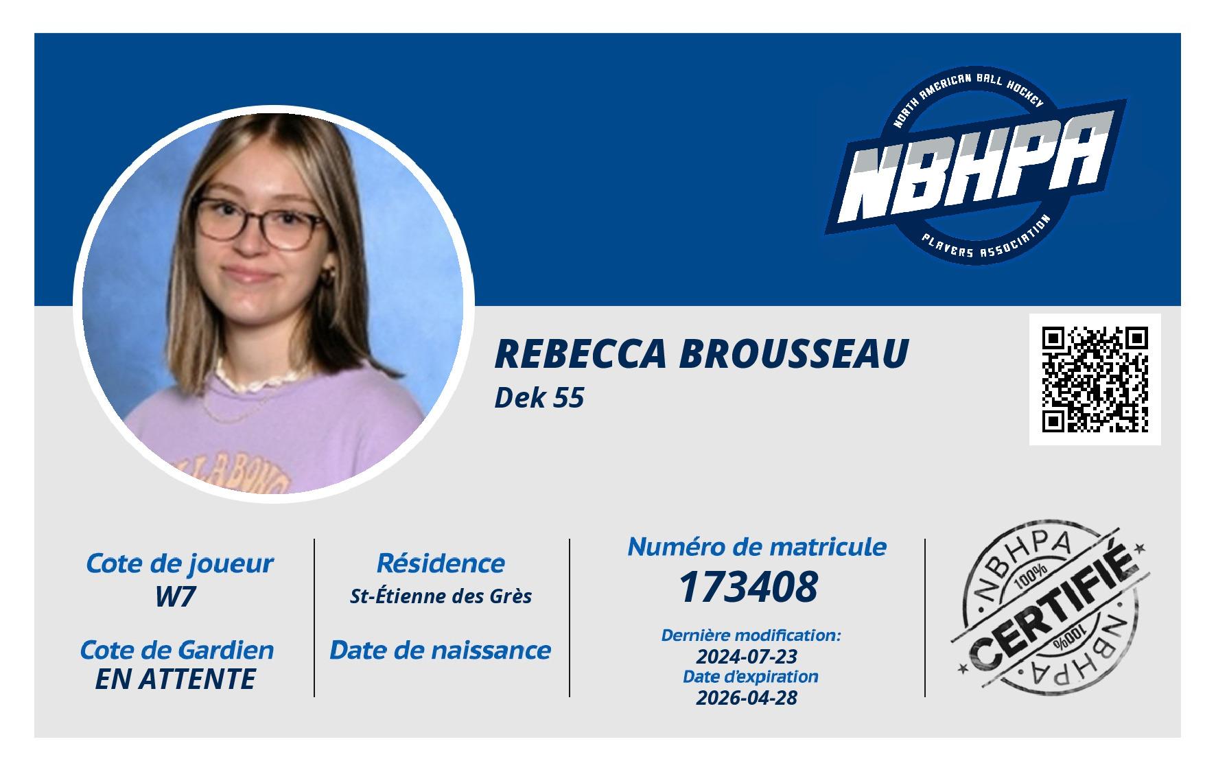 Rebecca Brousseau