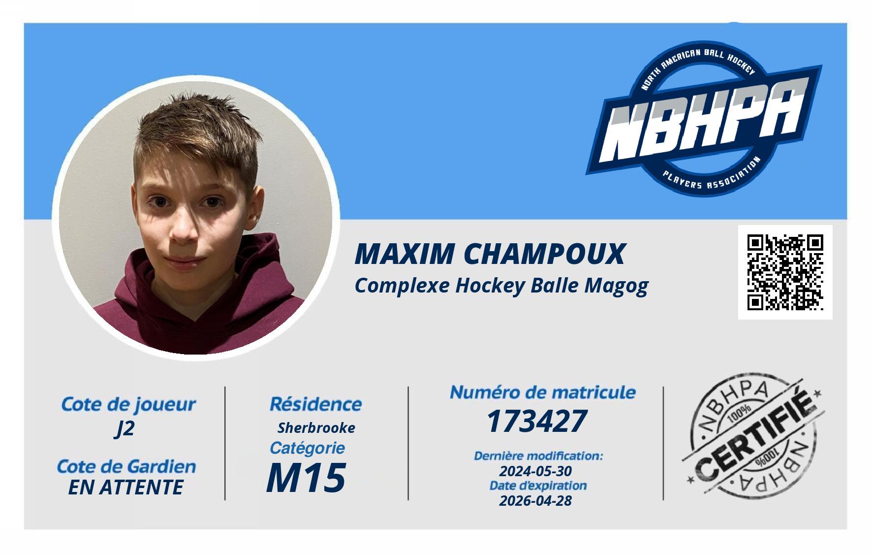 Maxim Champoux