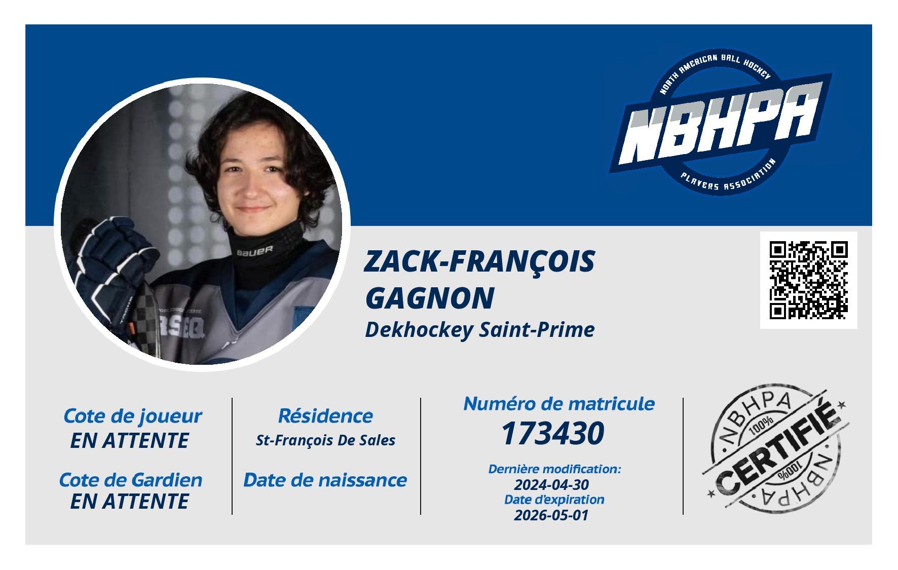 Zack-François Gagnon
