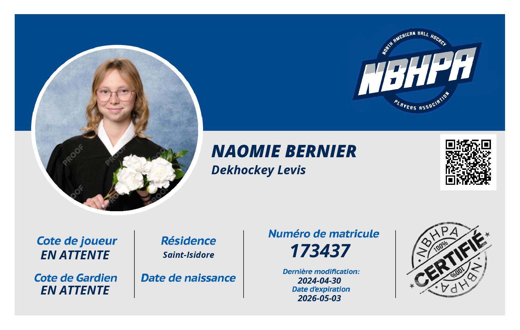 Naomie Bernier