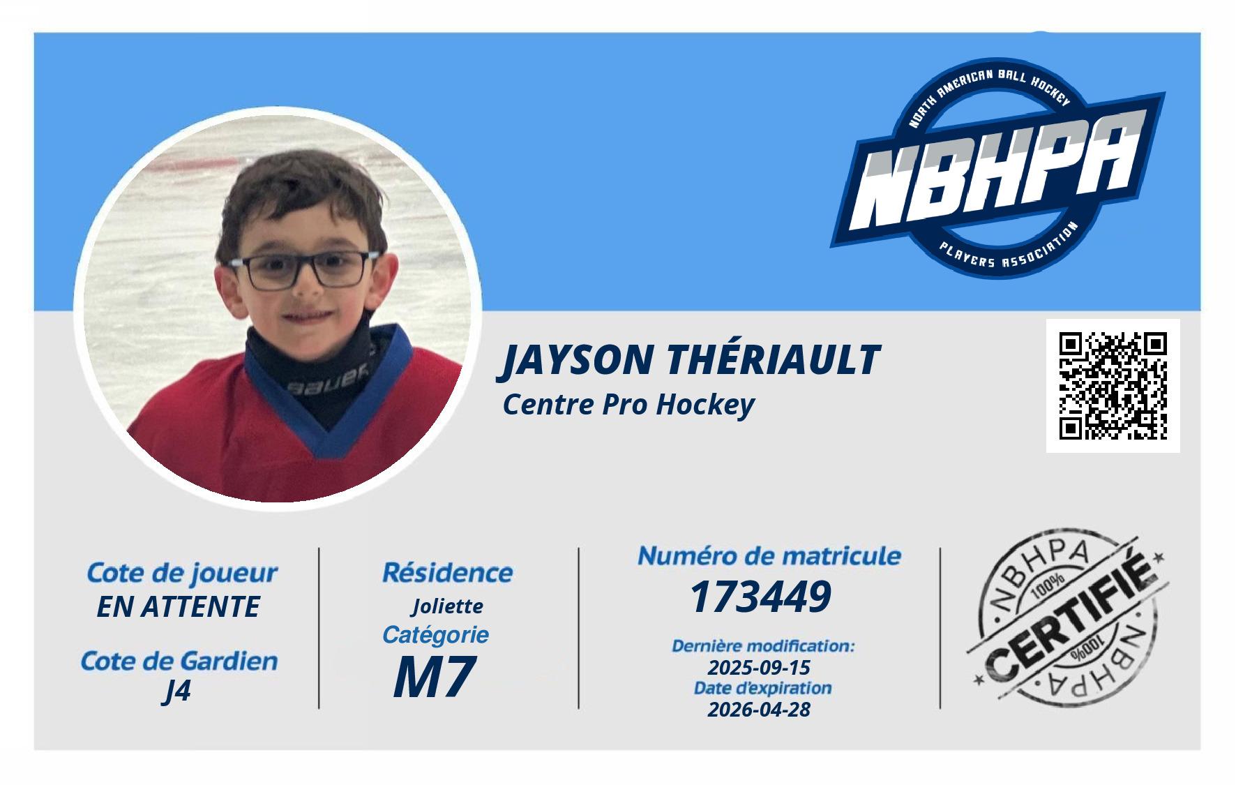 Jayson Thériault
