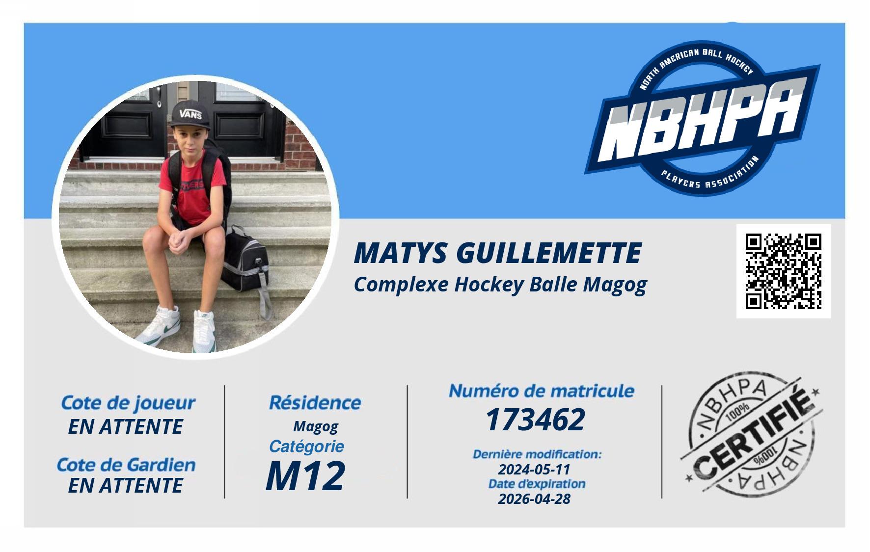 Matys Guillemette