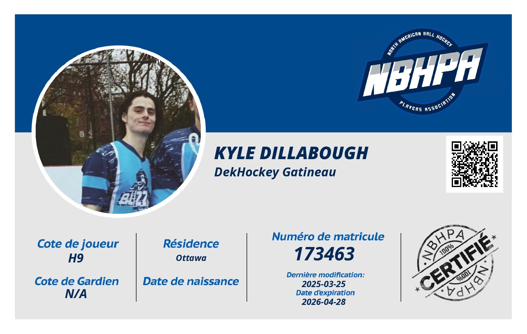 Kyle Dillabough