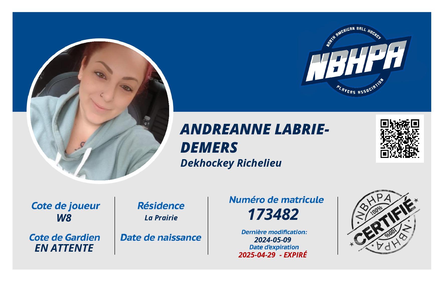 Andreanne Labrie-Demers