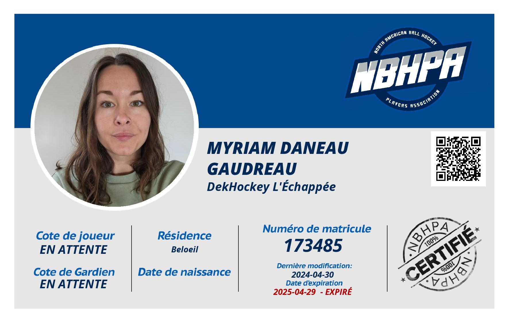 Myriam Daneau Gaudreau