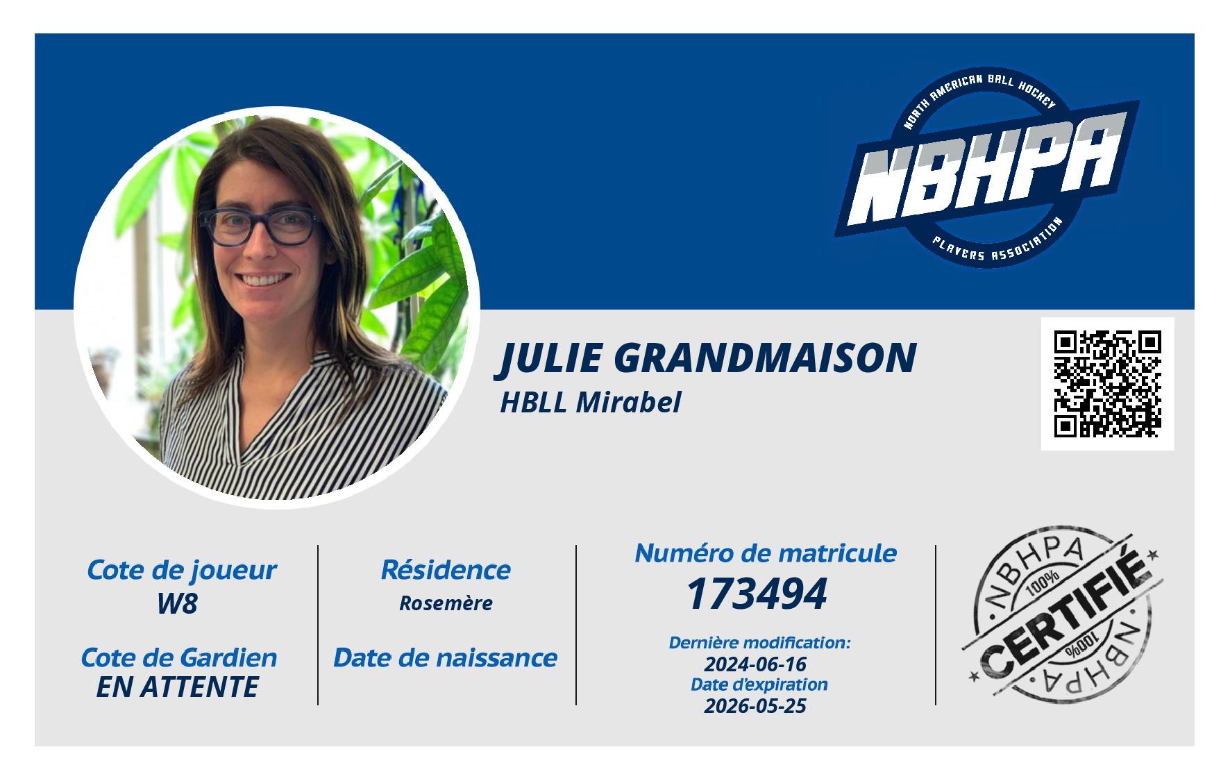Julie Grandmaison