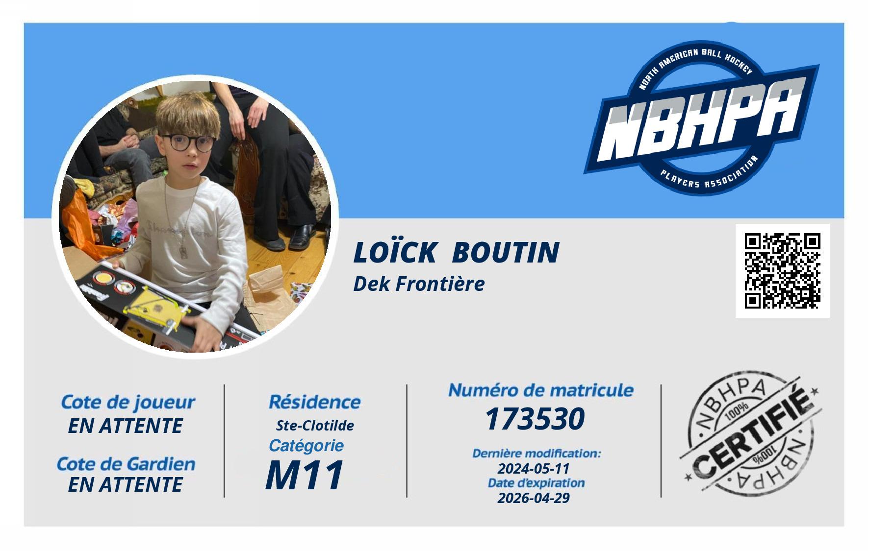 Loïck  Boutin