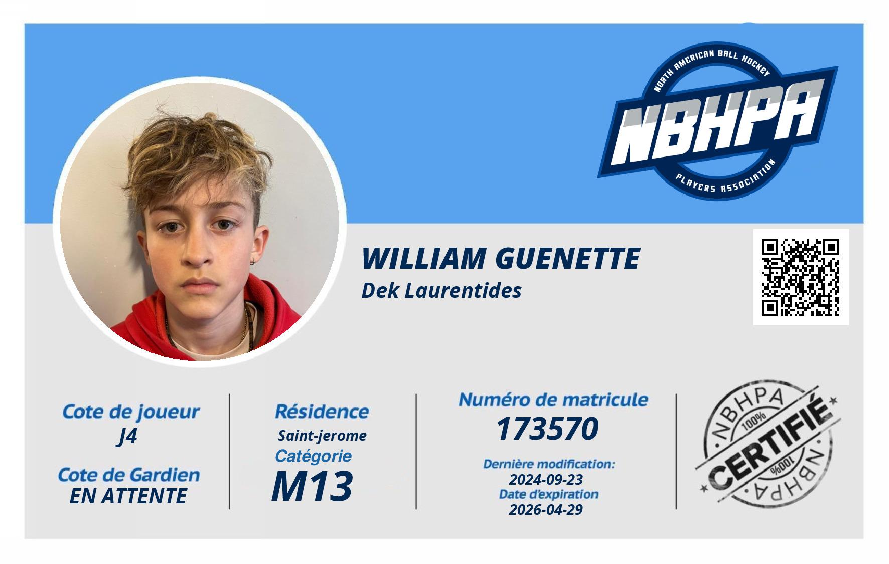 William Guenette