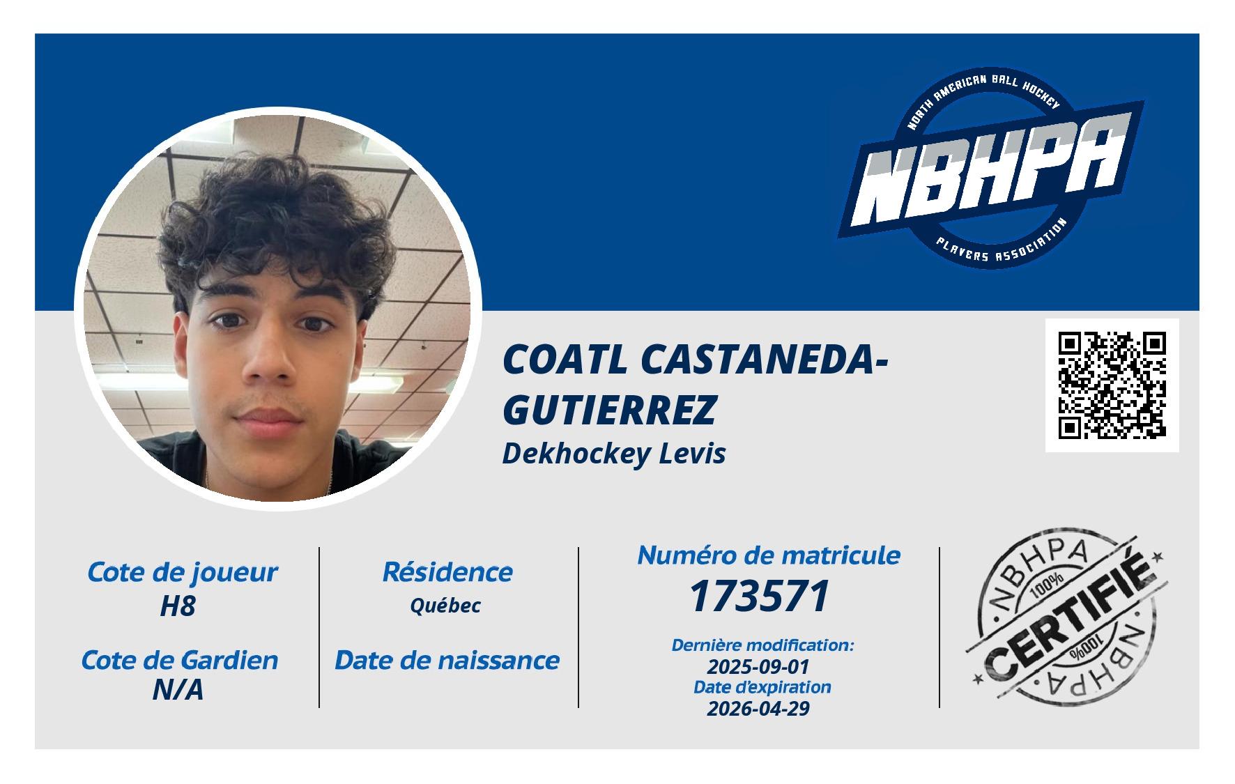 Coatl Castaneda-Gutierrez